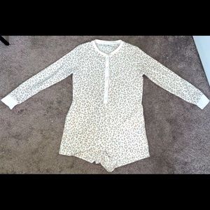 Old Navy Leopard Print Romper
